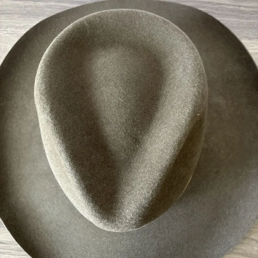 New In BOX, Stetson The Rawlins Cowboy Hat, Size Medium, KB Oak Brown, 3.5” Brim - Picture 13 of 16